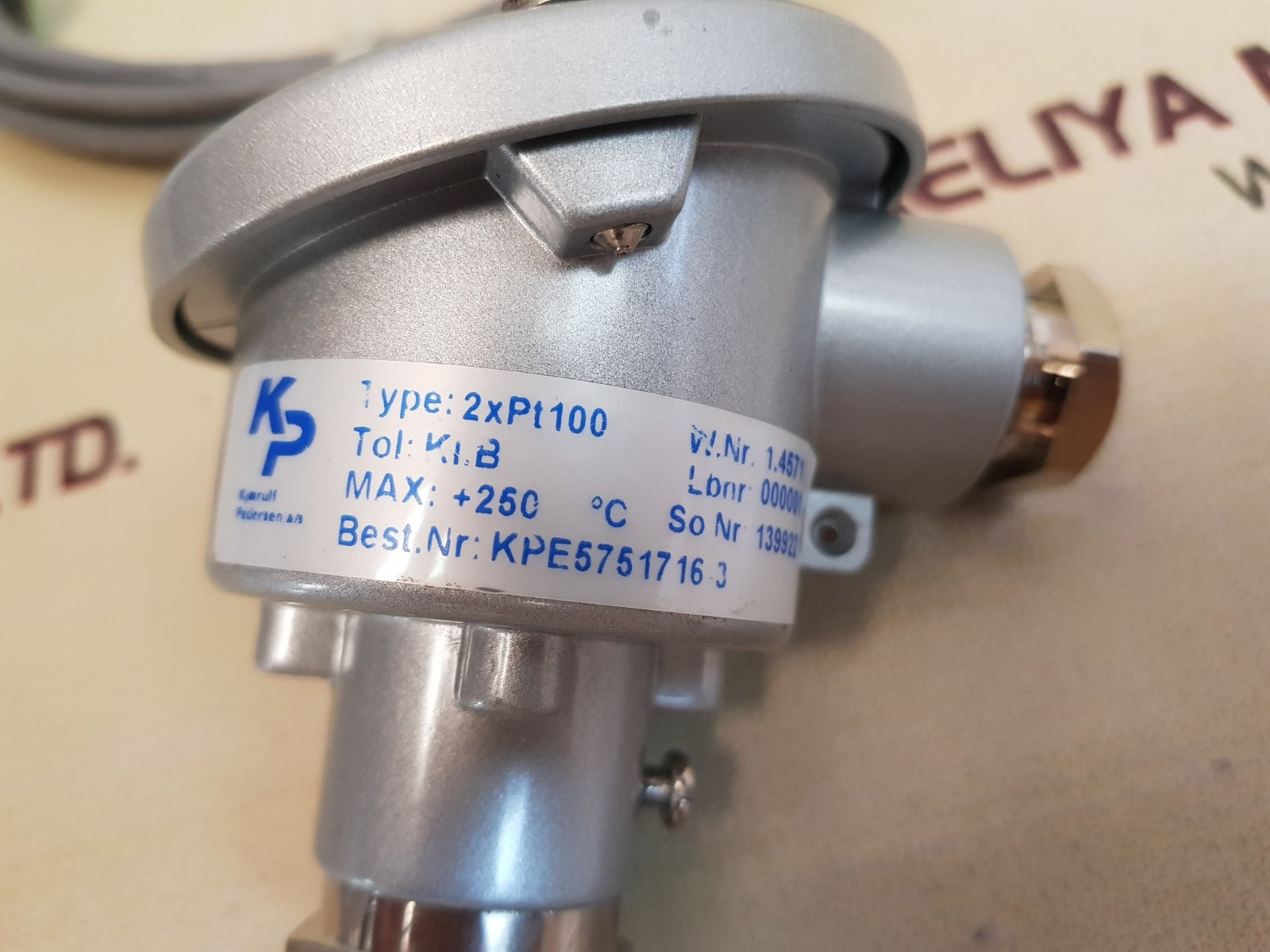 Kjaerulf Pedersen 2X Pt100 Temperature Sensor