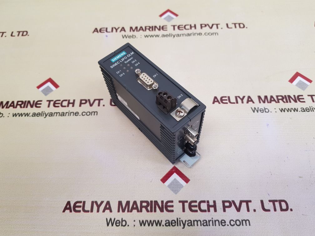 Siemens sinec l2fo olm/s4 optical link module 6gk 1502-4ab10 used