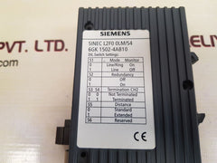 Siemens sinec l2fo olm/s4 optical link module 6gk 1502-4ab10 used
