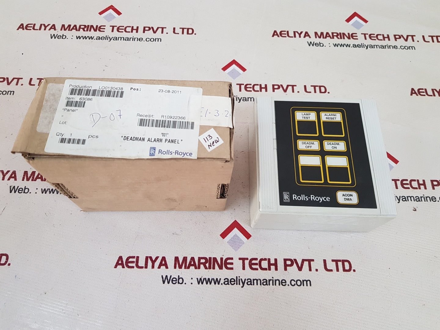 Rolls-royce Un975 Alarm Panel