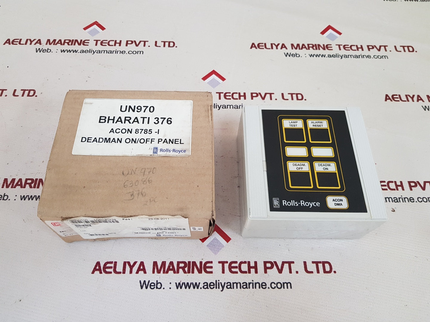 Rolls-royce Un970 Alarm On/Off Panel Acon 8785-i