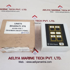Rolls-royce Un970 Alarm On/Off Panel Acon 8785-i