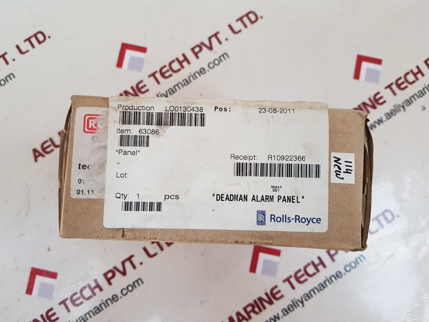 Rolls-royce Un970 Alarm On/Off Panel Acon 8785-i