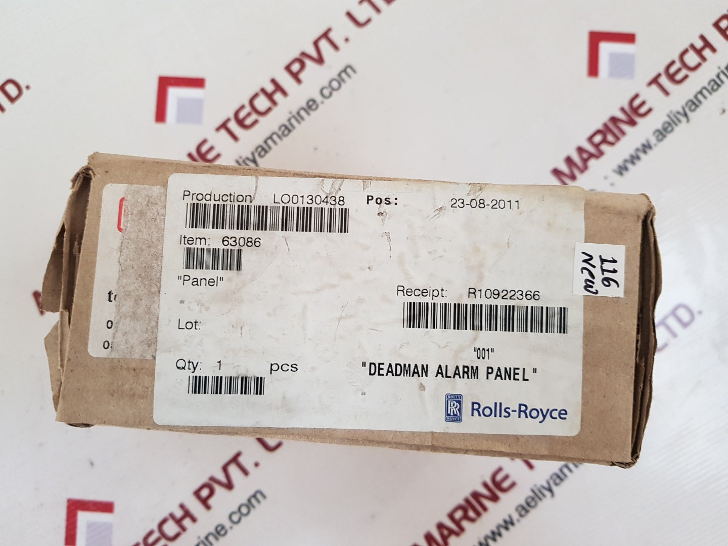 Rolls-royce 63086 Alarm Panel