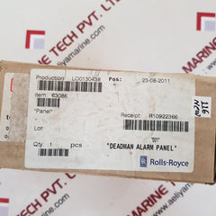 Rolls-royce 63086 Alarm Panel