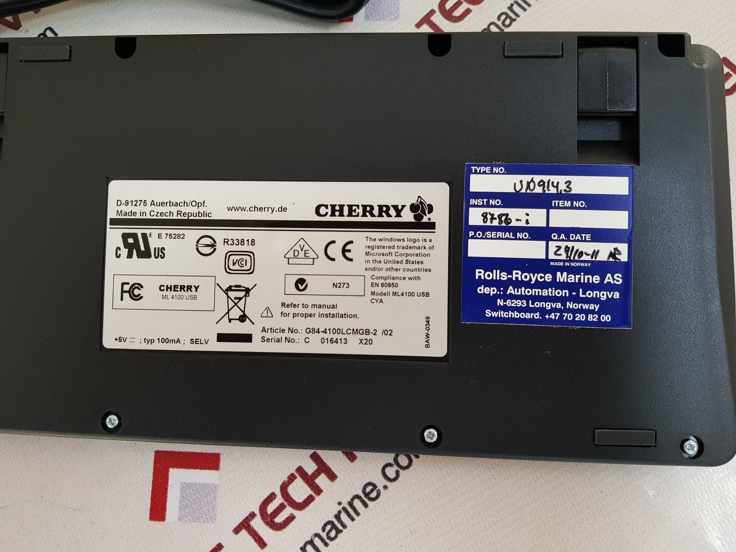 Cherry G84-4100 Compact Keyboard