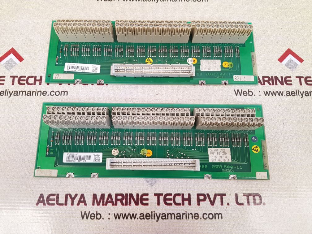 ABB 2668 500-11 Terminal Unit Board 57120001-HP