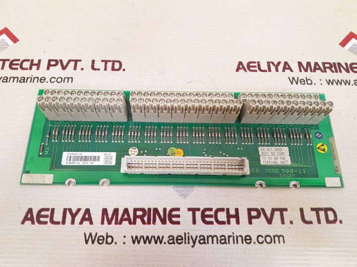 ABB 2668 500-11 Terminal Unit Board 57120001-HP