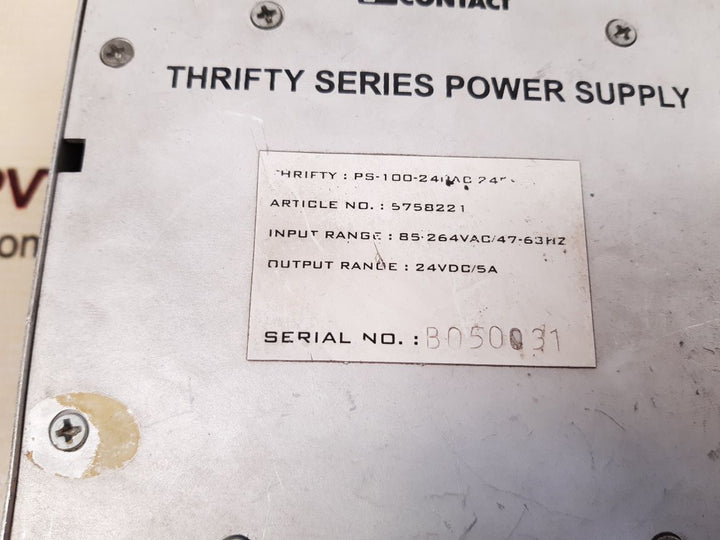 Phoenix Contact Thrifty 24V-5A Power Supply