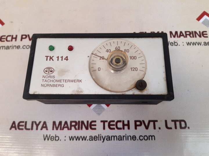 Noris tk 114 tachometerwerk relay limit value switch