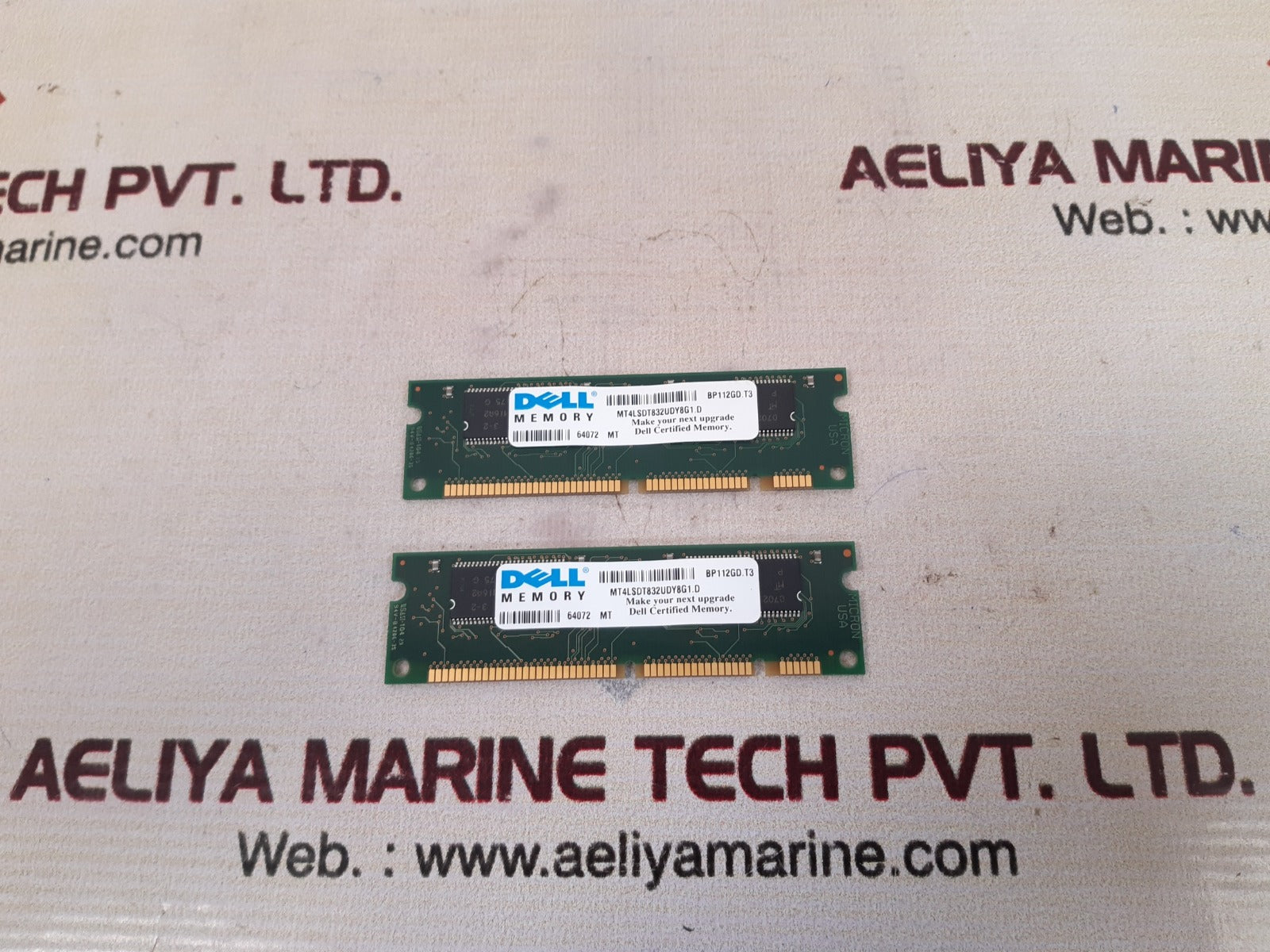 Dell memory mt4lsdt832udy-8g1 card