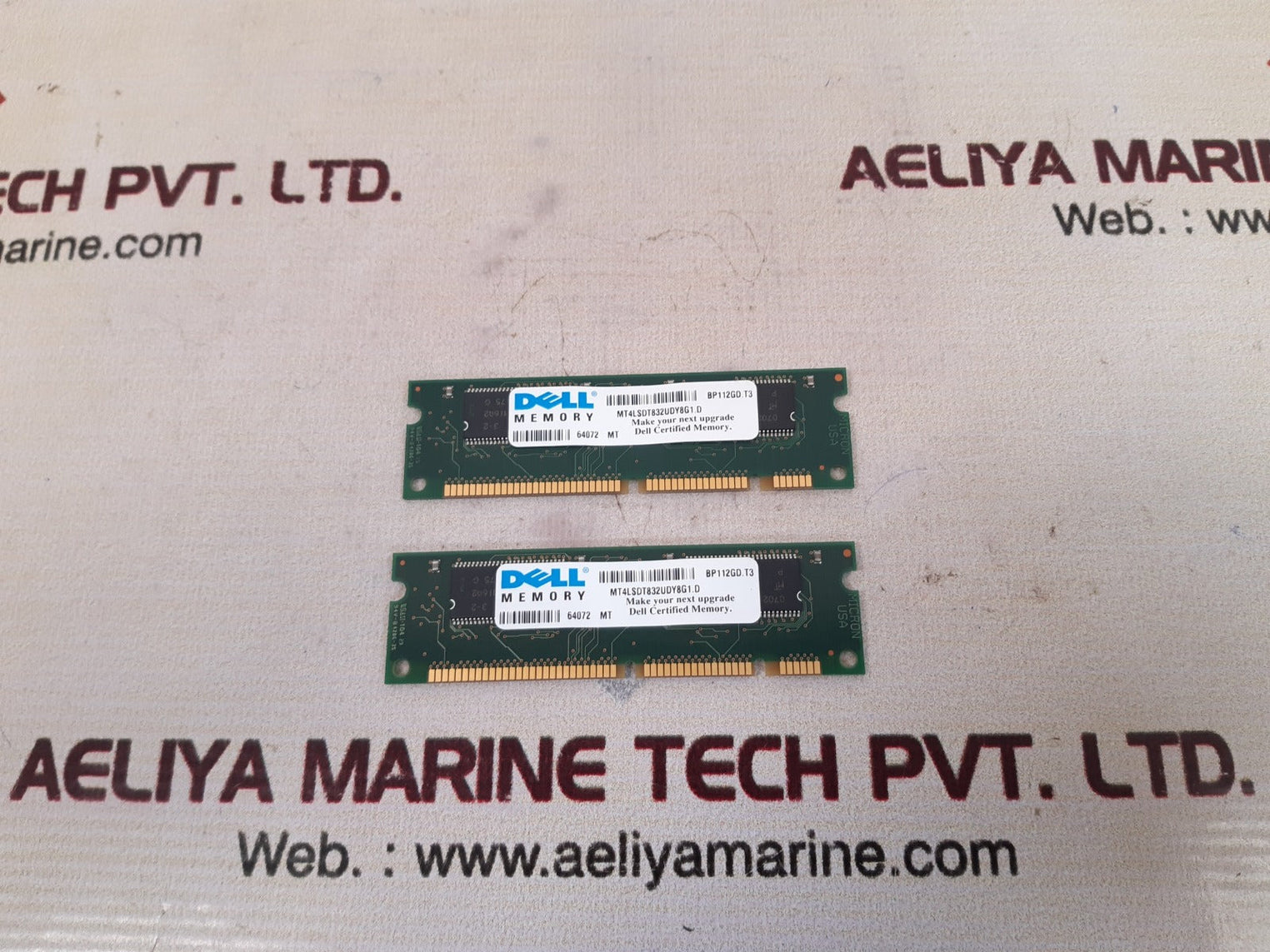 Dell memory mt4lsdt832udy-8g1 card