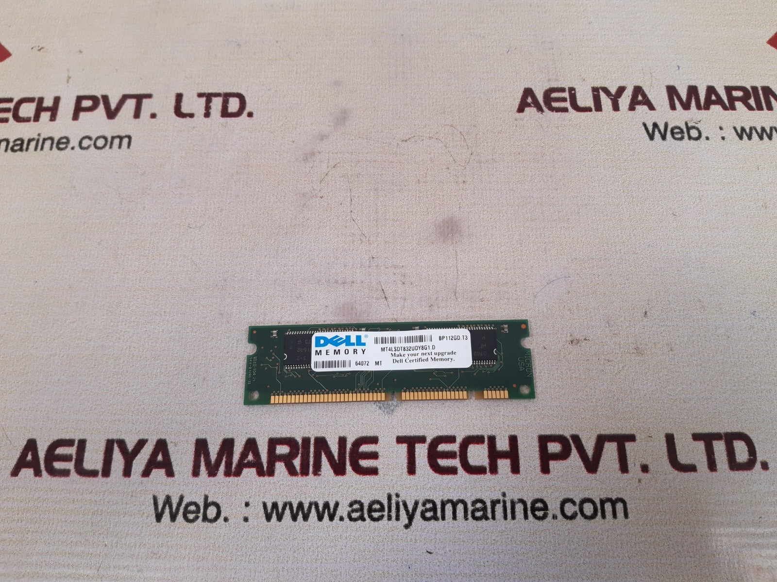 Dell memory mt4lsdt832udy-8g1 card