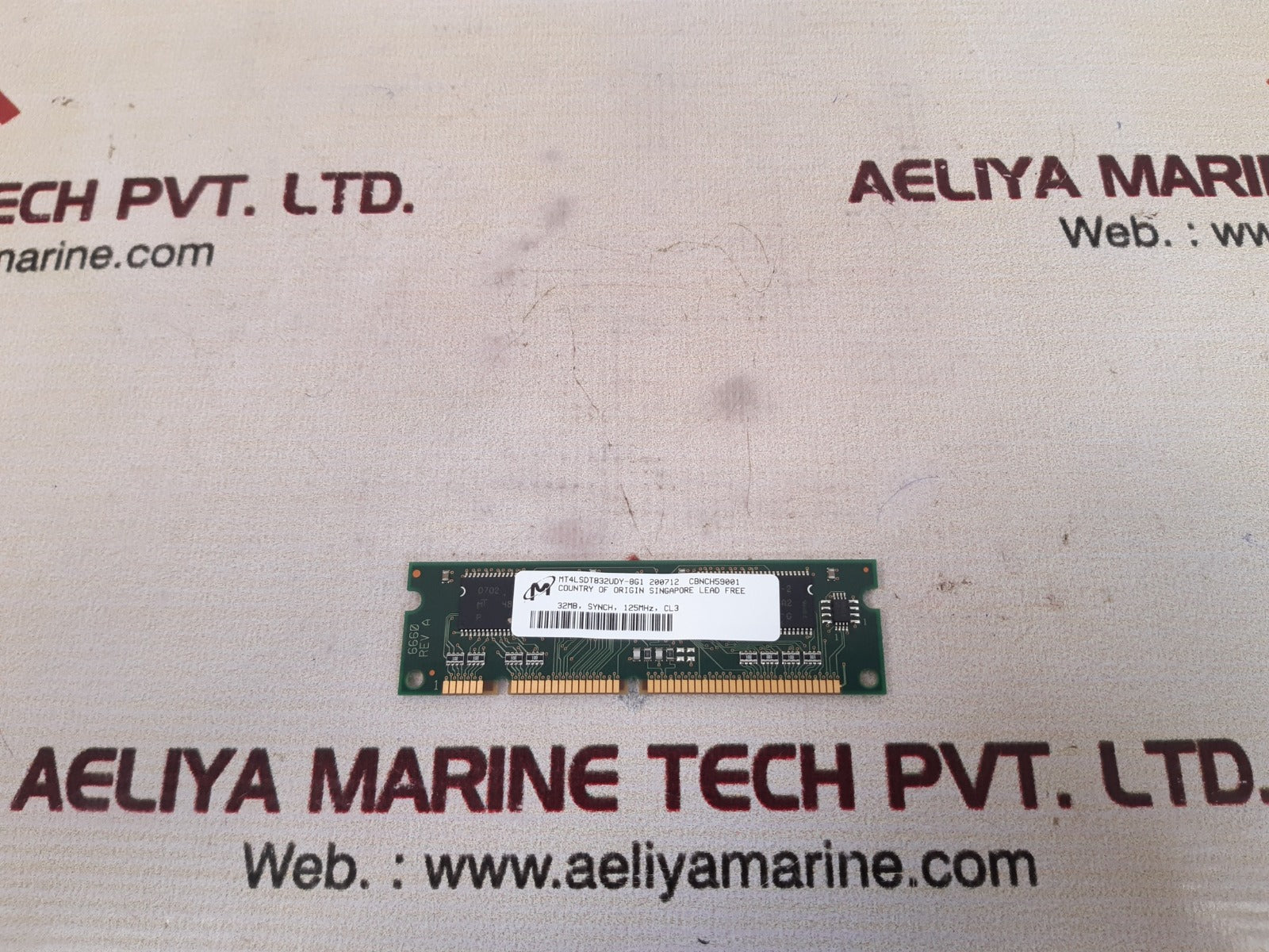 Dell memory mt4lsdt832udy-8g1 card