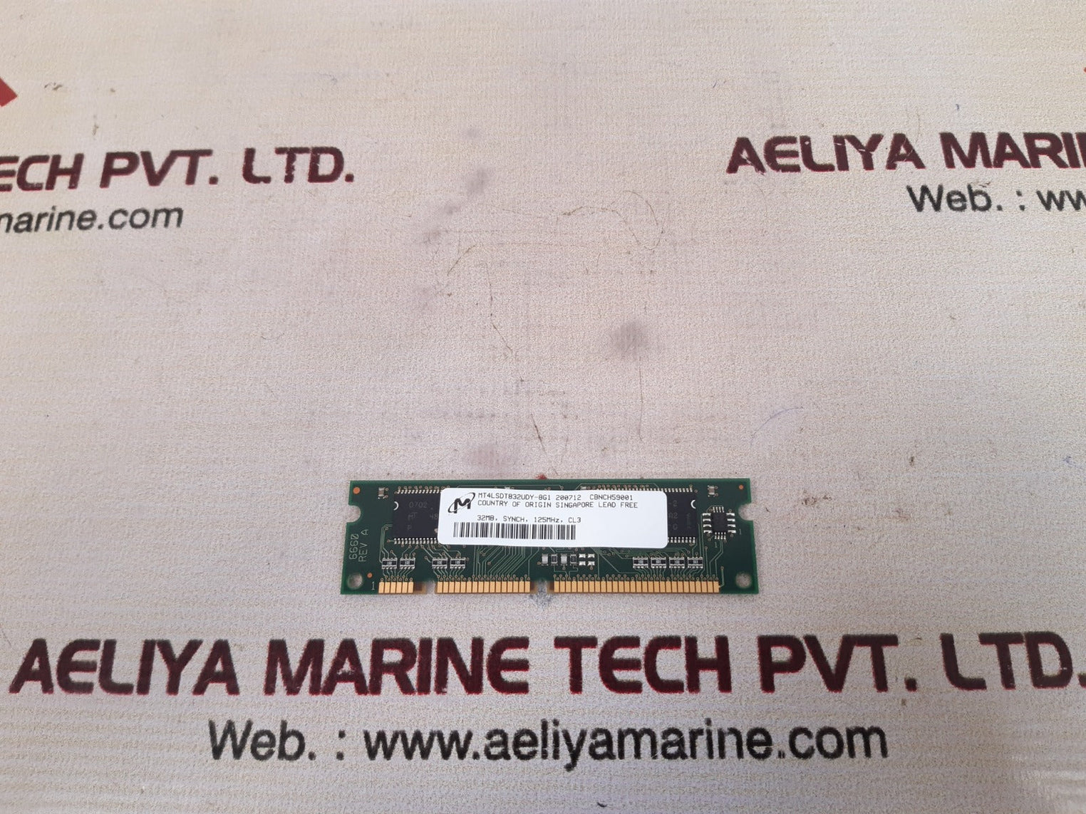 Dell memory mt4lsdt832udy-8g1 card