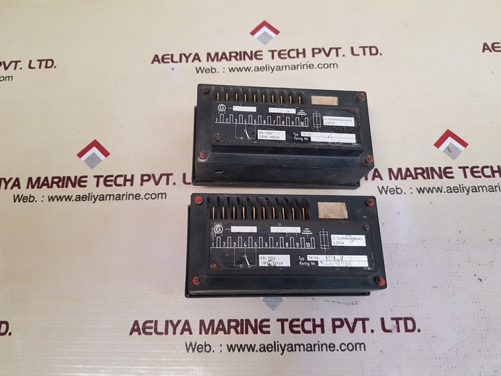 Noris tk 114 tachometerwerk relay limit value switch tk 114/121.7