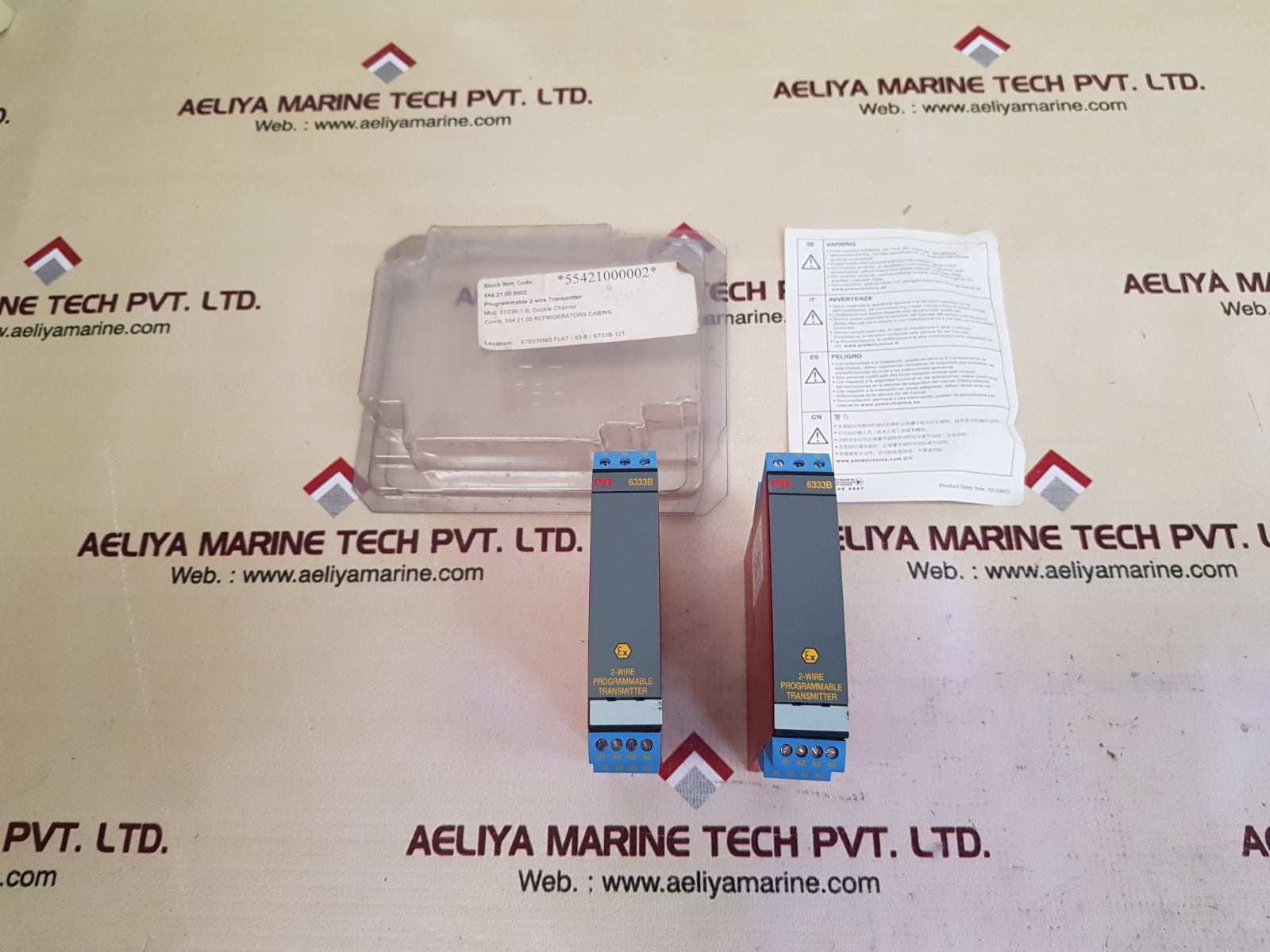 Pr Electronics 6333B 2- Wire Programmable Transmitter
