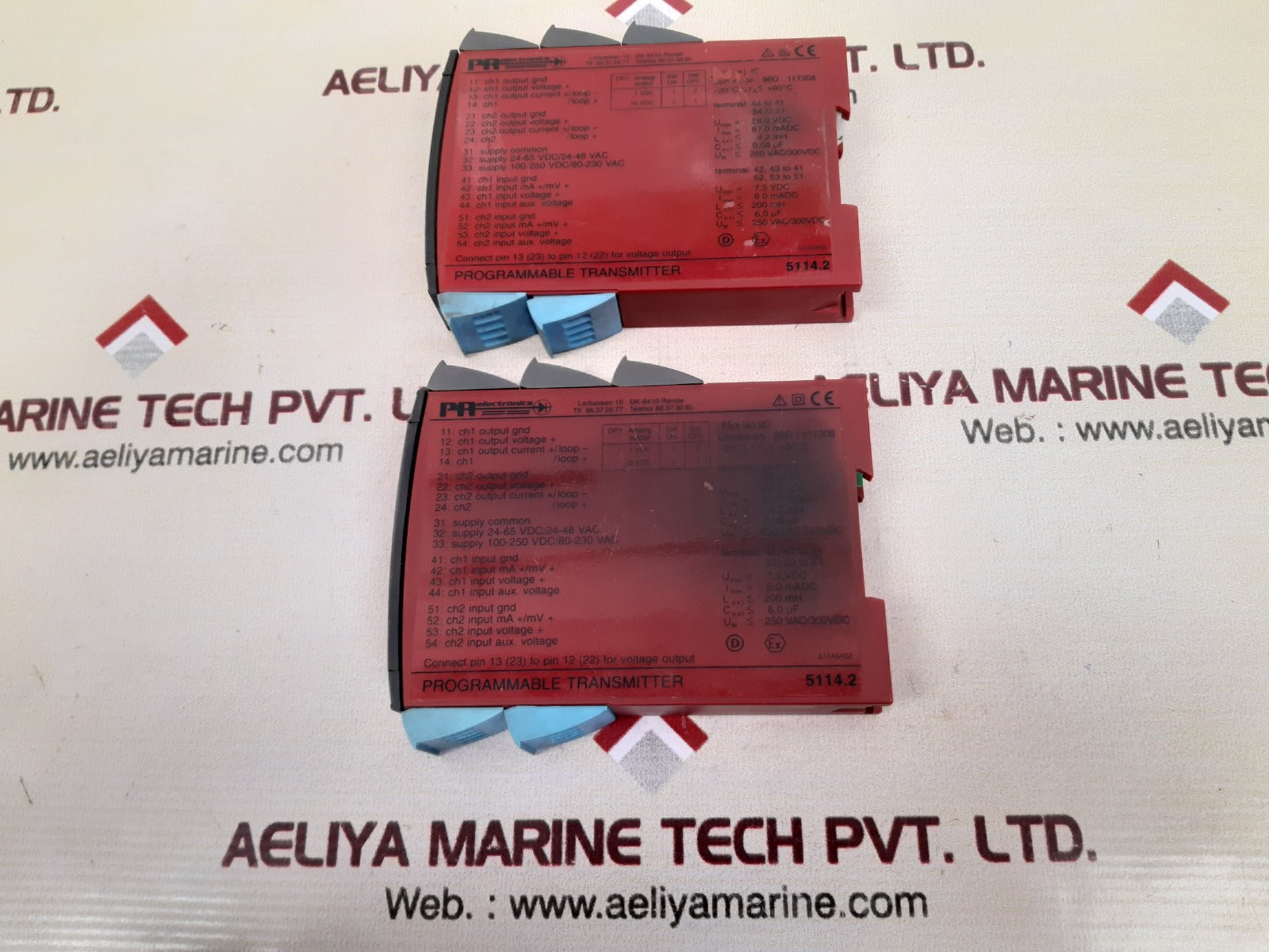 Pr Electronics 5114.2 Programmable Transmitter 4-20Ma