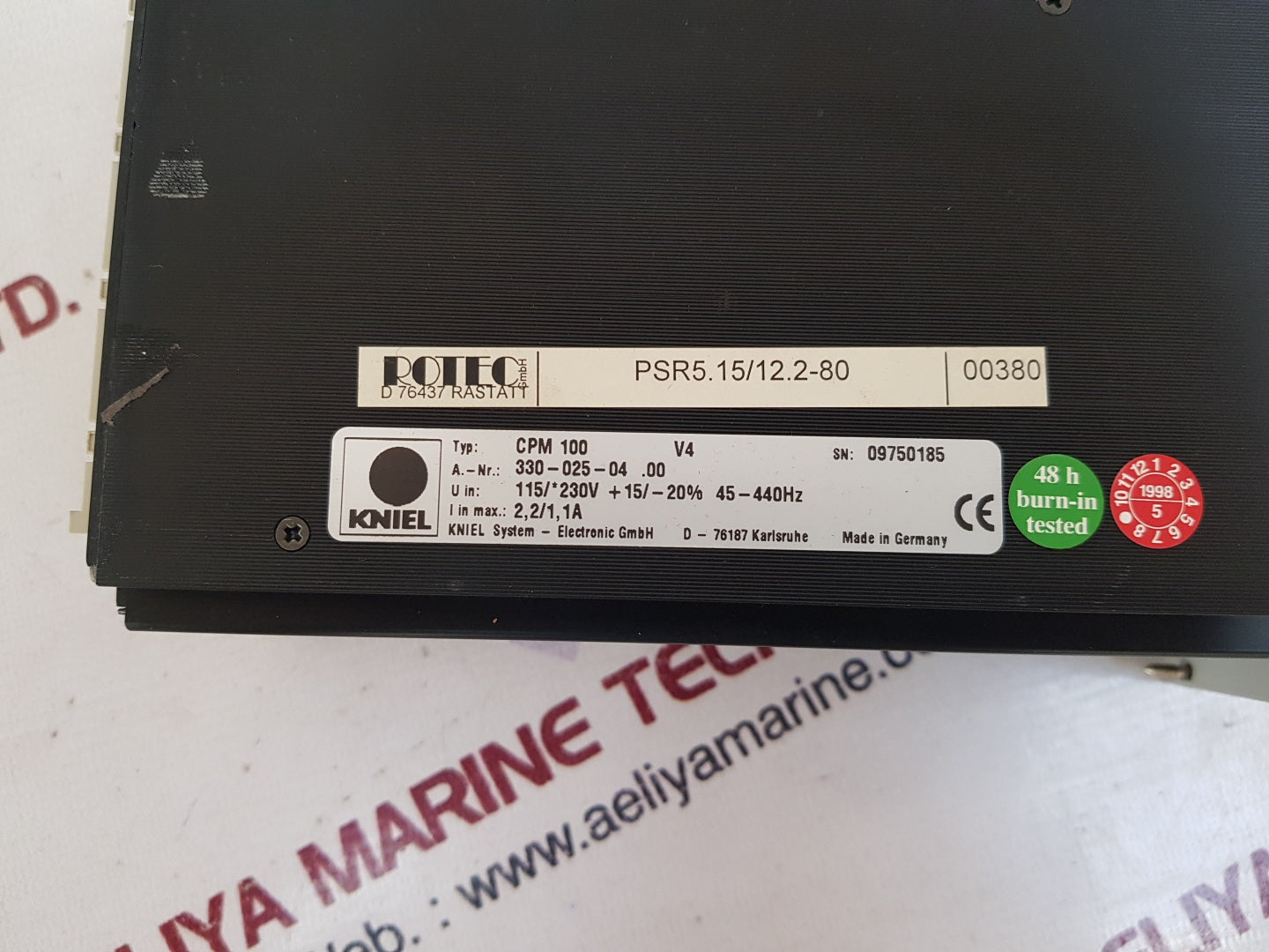 Rotec psr5.15/12.2-80 power supply