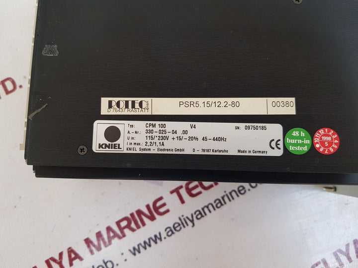 Rotec psr5.15/12.2-80 power supply
