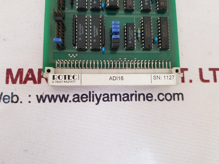 Rotec adi16 input card