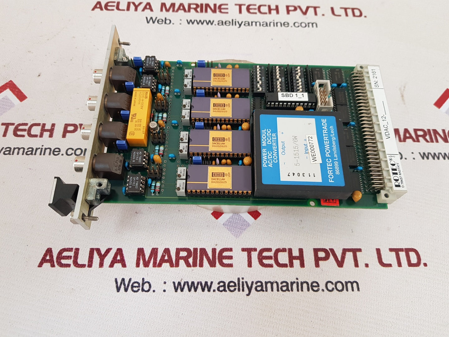 Rotec vdac_12 analog output card