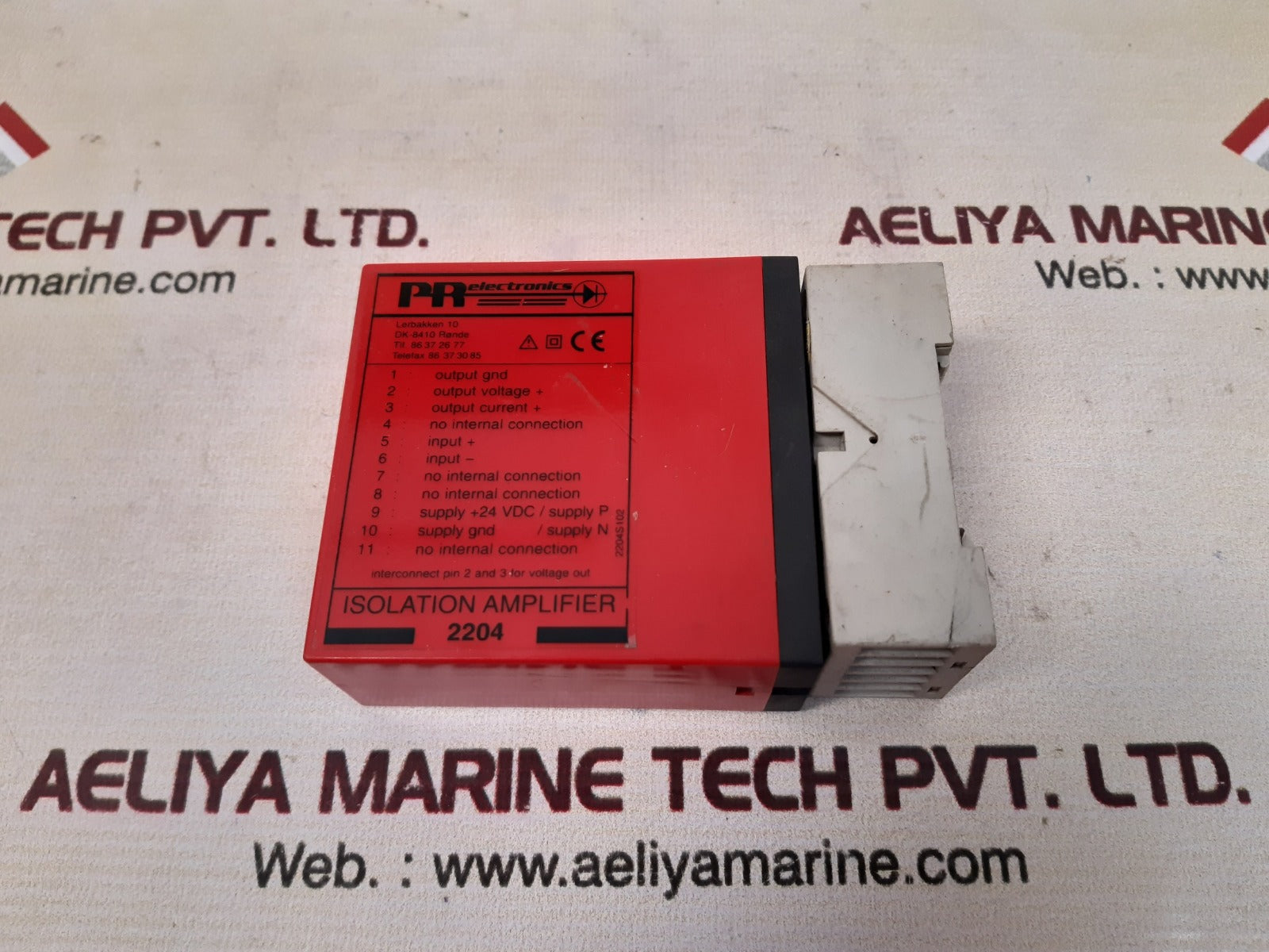 Pr Electronics 2204X2 Isolation Amplifier Module 2204S102