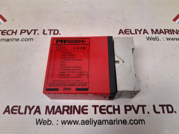 Pr Electronics 2204X2 Isolation Amplifier Module 2204S102