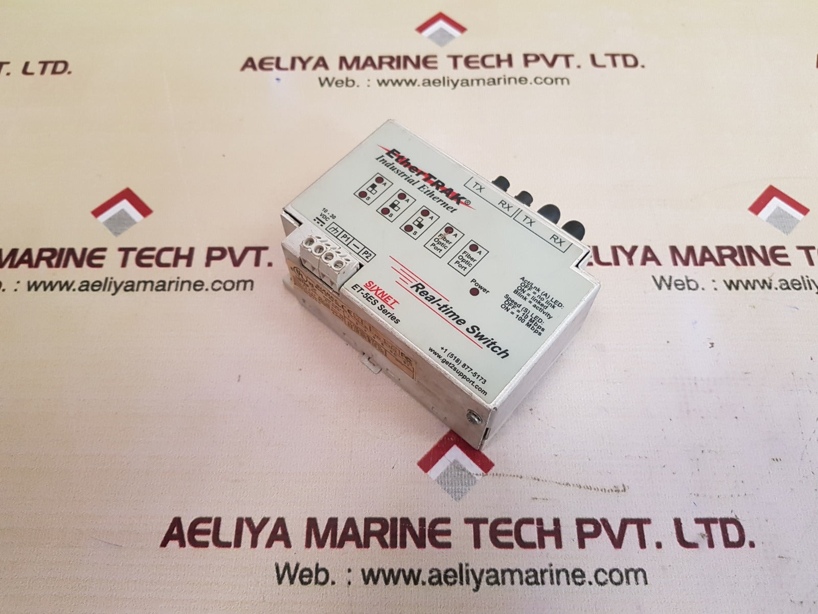 Sixnet Et-5Es-4-st Industrial Ethernet Real-time Switch 10-30 Vdc