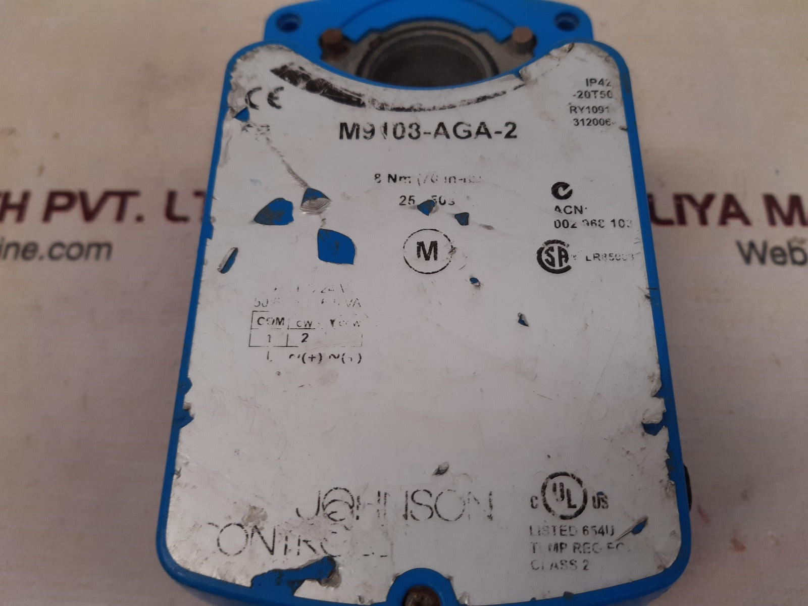 Johnson M9108-aga-2 Floating Electric Actuator Ip42 50/60 Hz 6.5Va