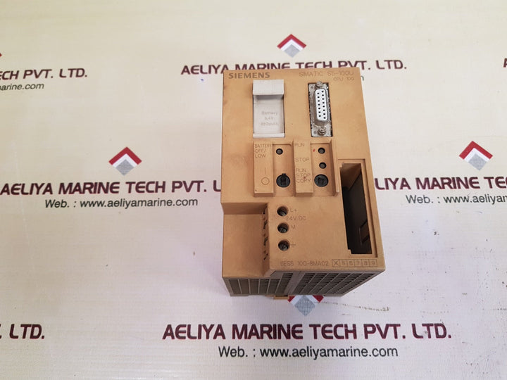 Siemens 6es5 100-8ma02 control process unit