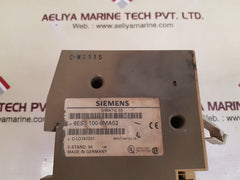 Siemens 6es5 100-8ma02 control process unit
