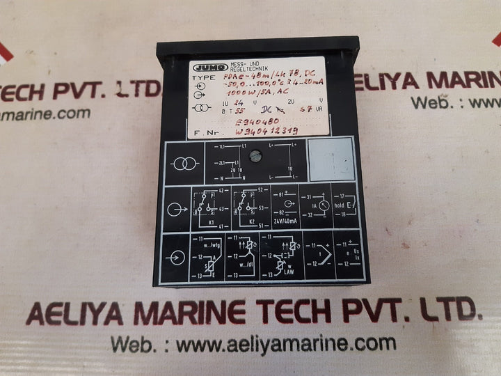 Jumo Pdae-48M Temperature Regulator