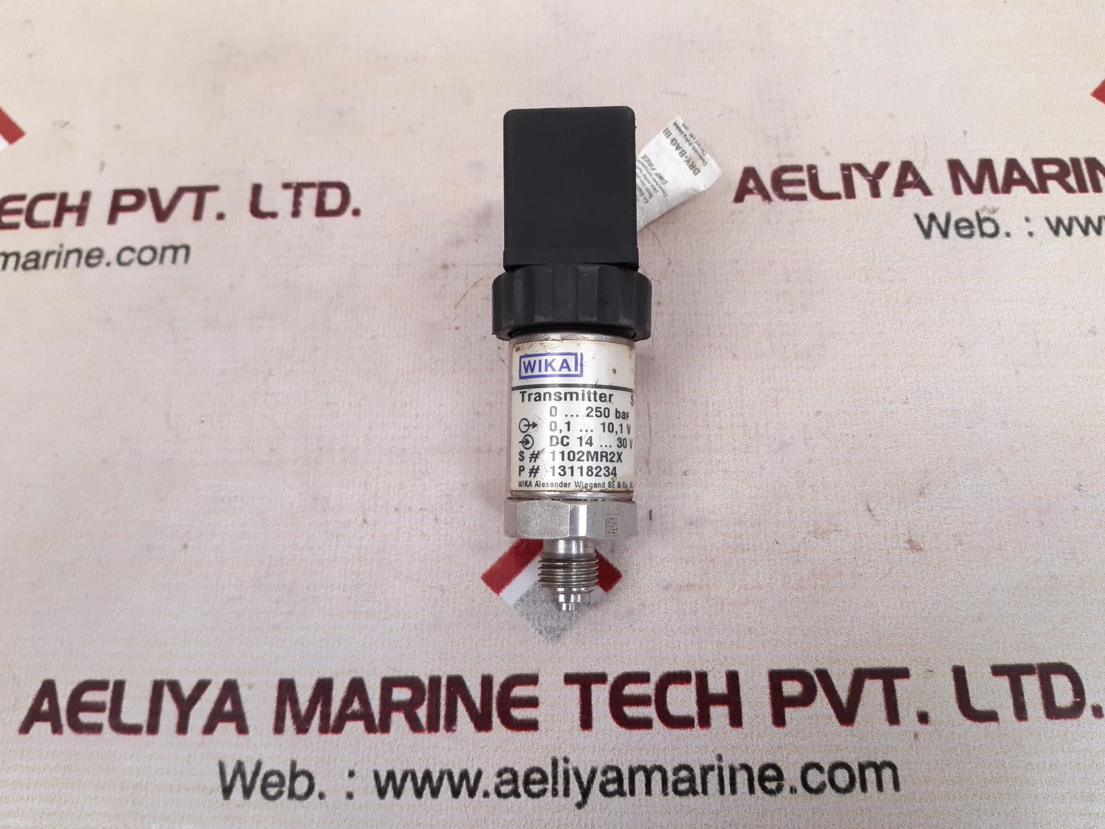 Wika s-10 pressure transmitter 13118234