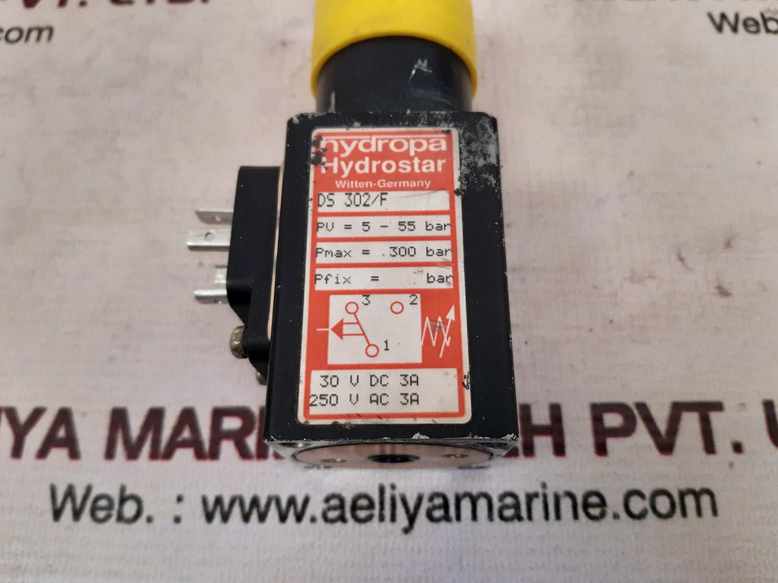 Hydropa Hydrostar Ds 302/F Pressure Valve Pv= 5-55 Bar