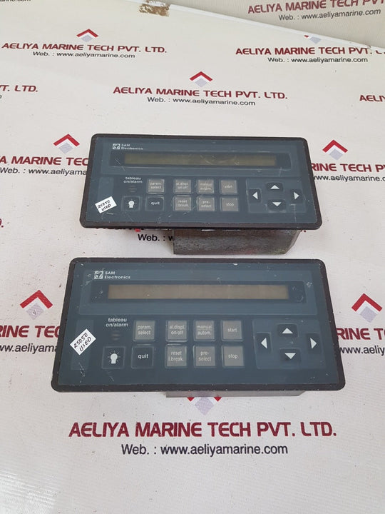 Sam Electronics 271.135 586 Fire Alarm Control Display Bat 416B 24V