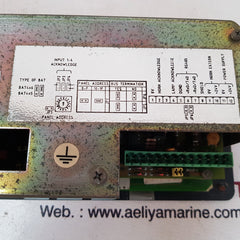 Sam Electronics 271.135 586 Fire Alarm Control Display Bat 416B 24V