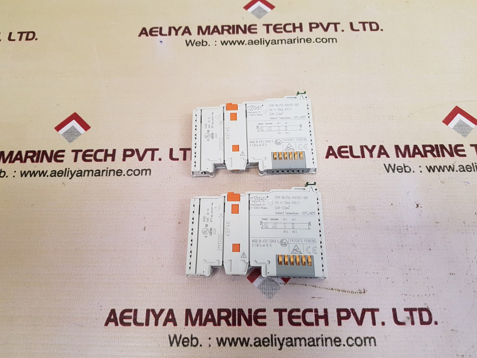 Wago 750-454/025-000 Analog Input Module 24Vdc 57 8668111