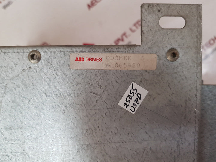 Abb Cdcmek 5 Plc Rack Module Ypp 110A 61061134