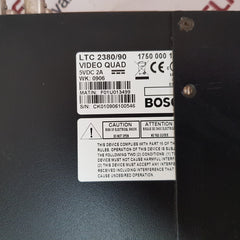 Bosch Ltc 2380/90 Digital Video Quad Processor 5Vdc 2A