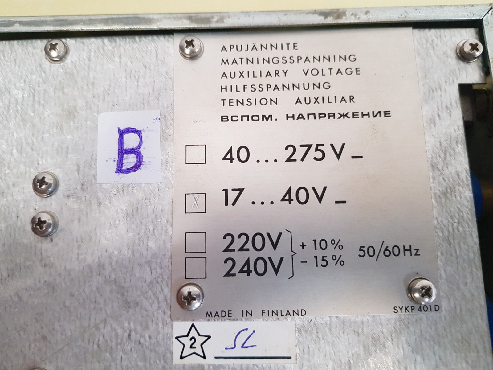 Stromberg Spaj 3C5 J3 Time Relay 220V/240V