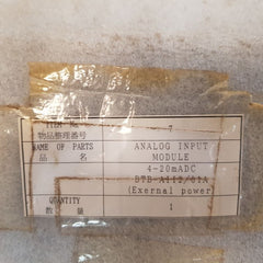 Kei System Btb-aii2/01A Analog Input Module 4-20madc