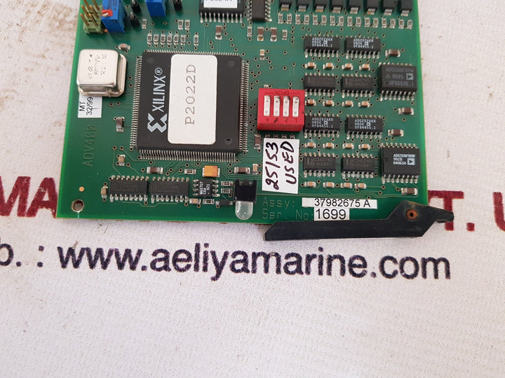 Kongsberg Simrad Aov406 37960820 B Pcb Card 37982675 A