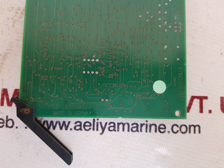 Kongsberg Simrad Aov406 37960820 B Pcb Card 37982675 A