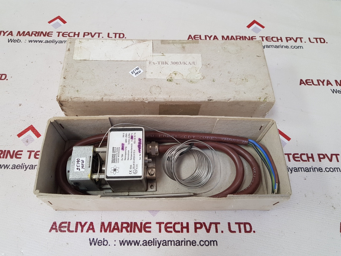 Erich Ott Ex Tbk 3003 Ka U Capillary Temperature Control And Limiter Module