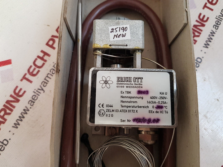 Erich Ott Ex Tbk 3003 Ka U Capillary Temperature Control And Limiter Module