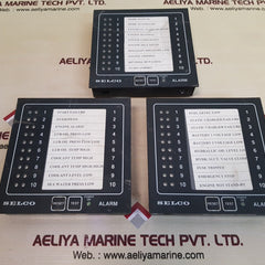 Selco m1000-24-10c alarm annunciator 12-24v