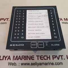Selco m1000-24-10c alarm annunciator 12-24v