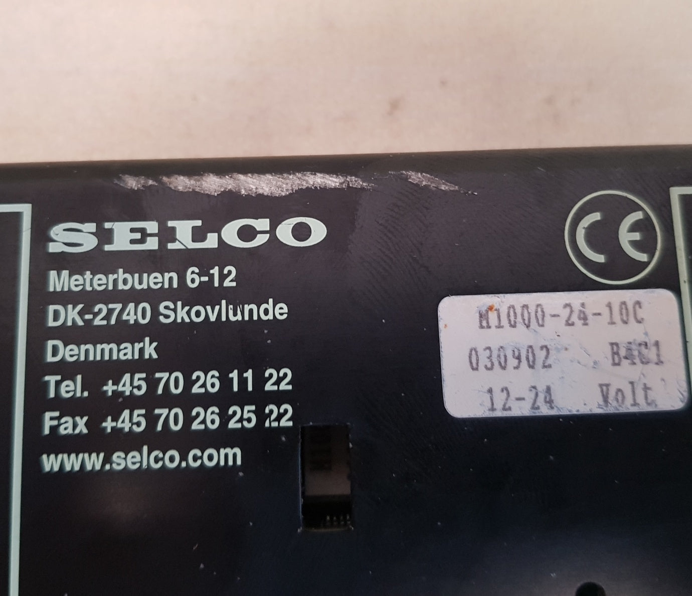 Selco m1000-24-10c alarm annunciator 12-24v