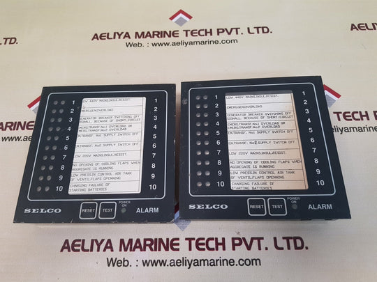 Selco/nws m1000-24-10b alarm annunciator